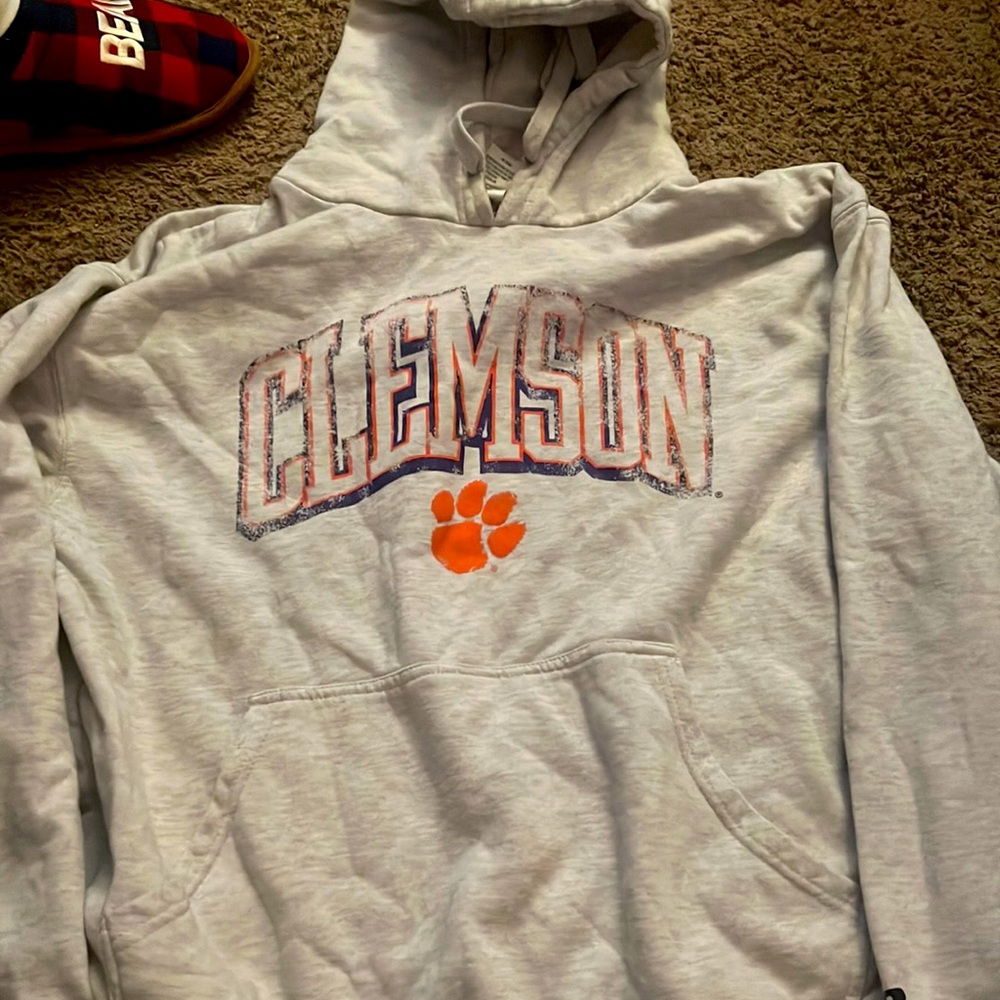 Vintage Clemson puppy sweater. Come and get it while you can!